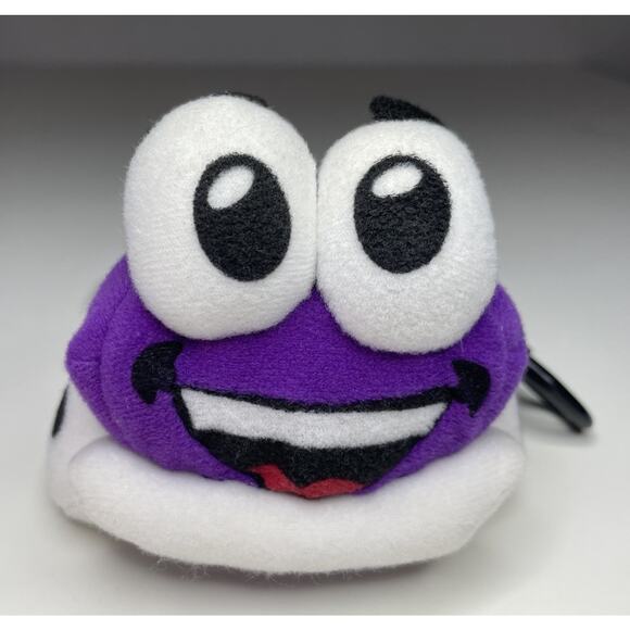 Vintage 1998 Putt Putt Plush Keychain Mini 4” Purple Car Humongous BD&A With Tag - Picture 5 of 12